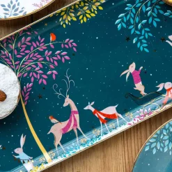 Portmeirion Woodland Tales Sandwich Tray, Deer & Robin Sale