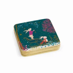Pimpernel Woodland Tales Set of 4 Coasters Hot