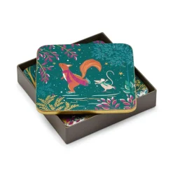 Pimpernel Woodland Tales Set of 4 Coasters Hot