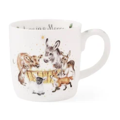 Royal Worcester Wrendale Designs Away in a Manger Mug Best