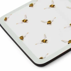 Pimpernel Wrendale Designs Bee Set of 6 Coasters Clearance
