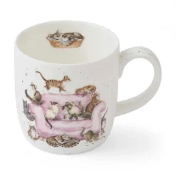 Royal Worcester Wrendale Designs Cattitude Mug Sale