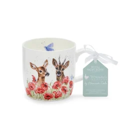 Royal Worcester Wrendale Designs Deer to Me Mug Clearance