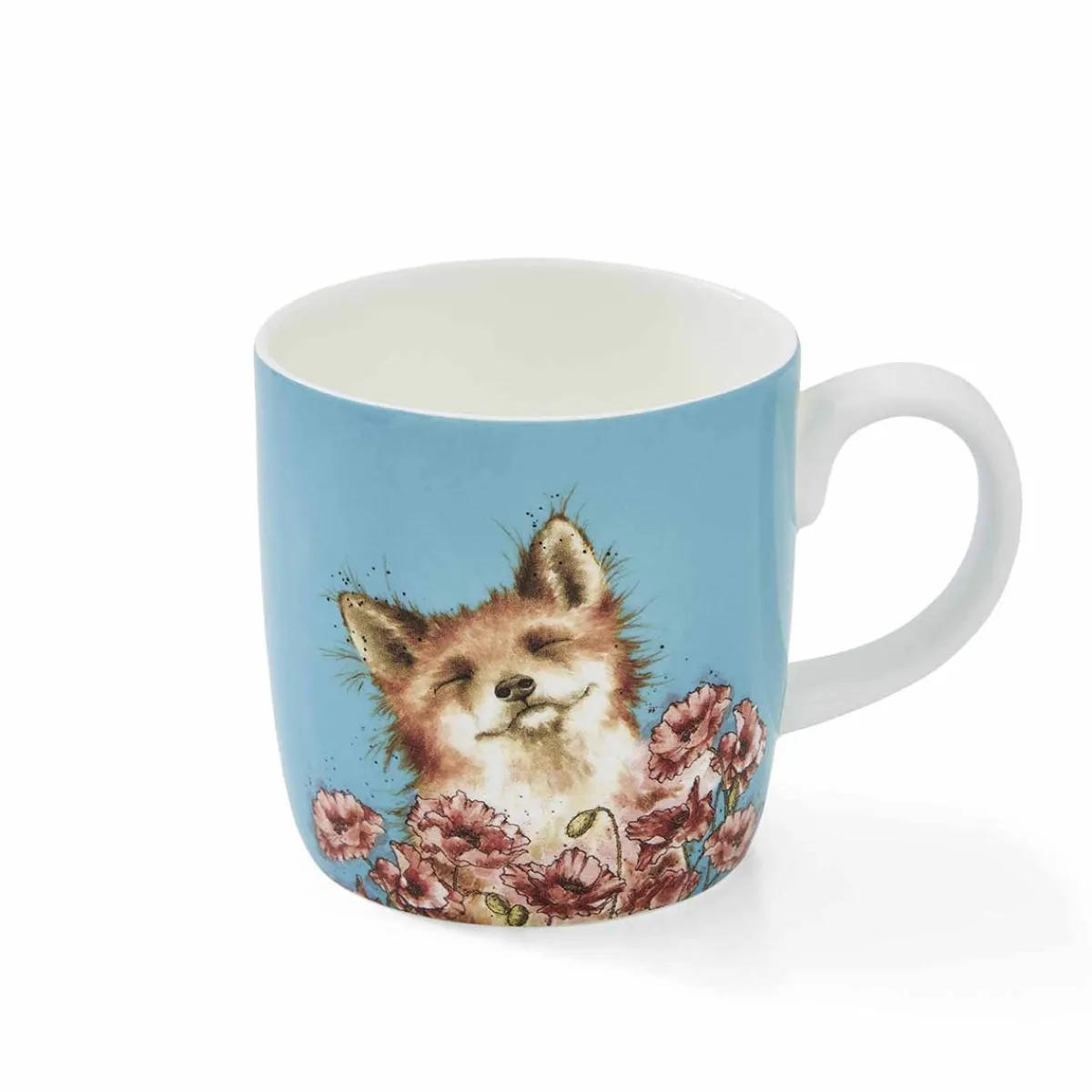Royal Worcester Wrendale Designs Fox In Poppy Field Mug Online