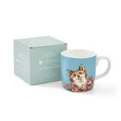 Royal Worcester Wrendale Designs Fox In Poppy Field Mug Online