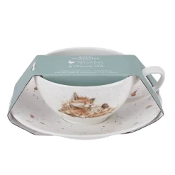 Royal Worcester Wrendale Designs Fox Large Cup & Saucer Clearance