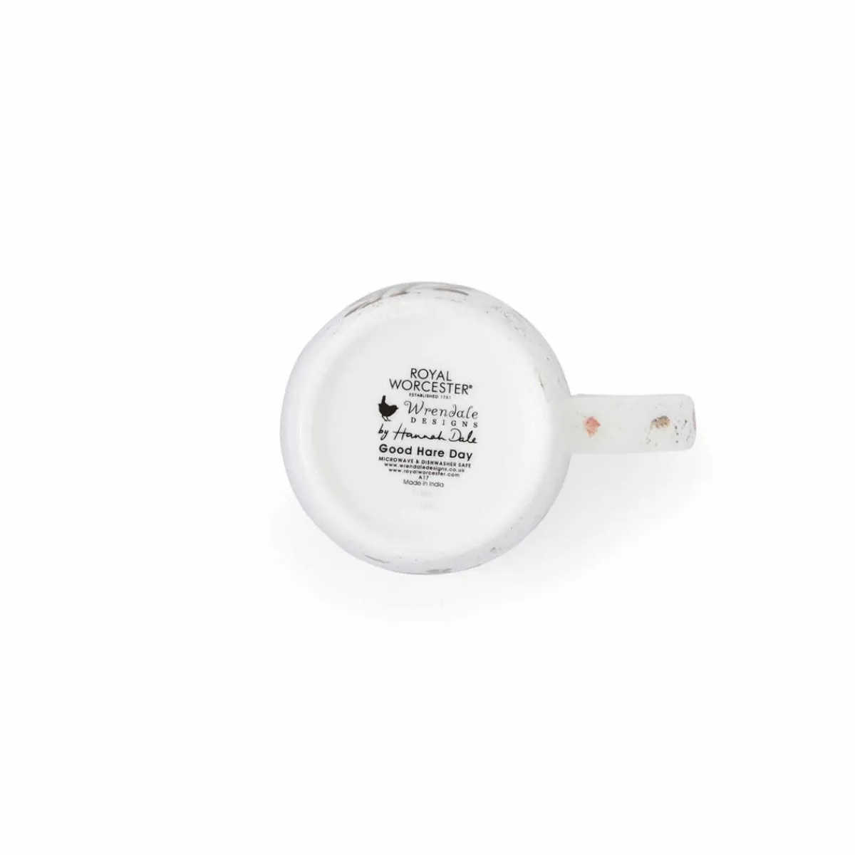 Royal Worcester Wrendale Designs Good Hare Day Personalised Mug Fashion