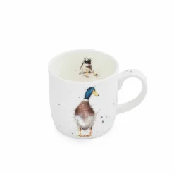 Royal Worcester Wrendale Designs Guard Duck Personalised Mug Hot