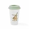 Royal Worcester Wrendale Designs Hare Travel Mug Hot