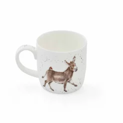 Royal Worcester Wrendale Designs Hee-Haw Donkey Mug New