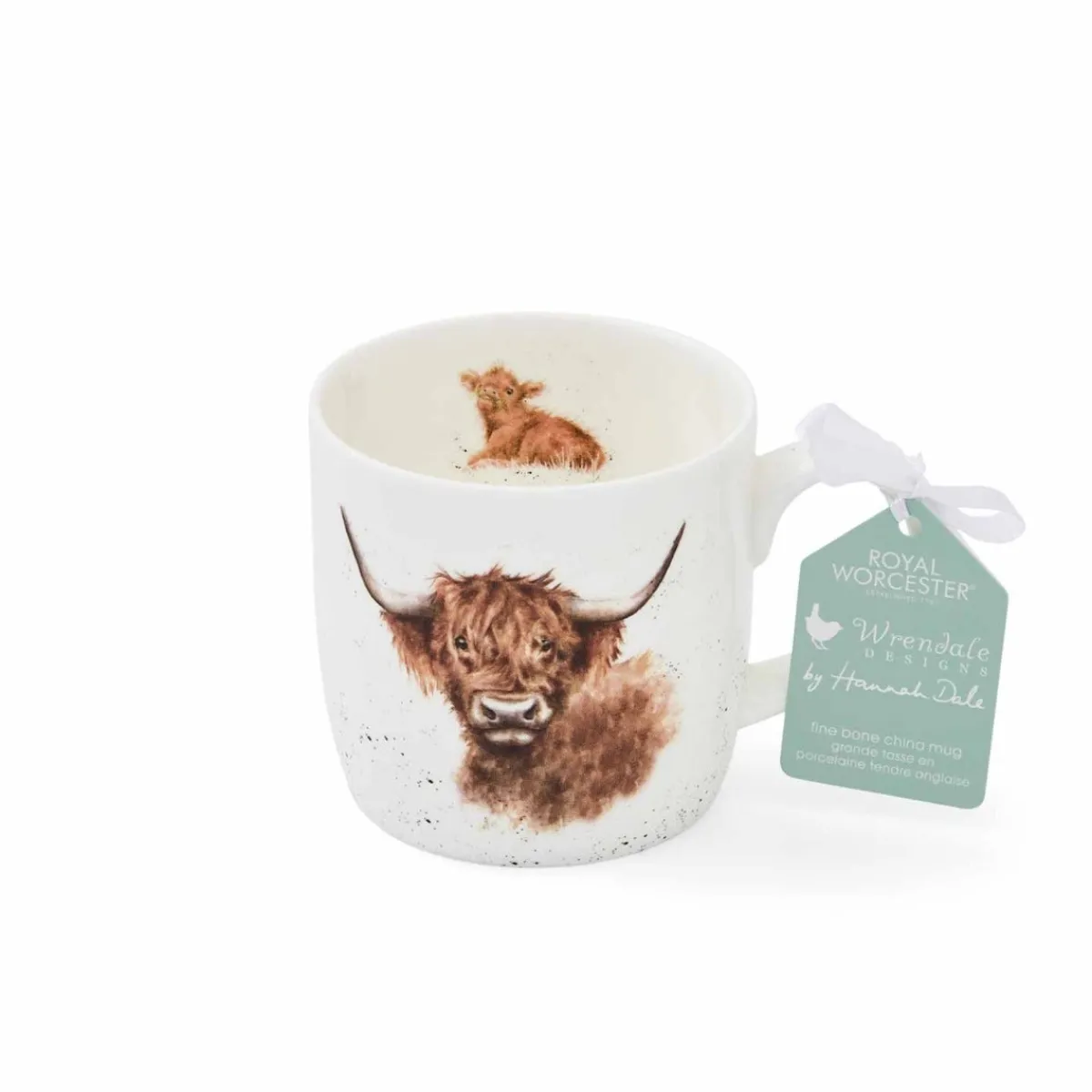 Royal Worcester Wrendale Designs Highland Cow Mug Online