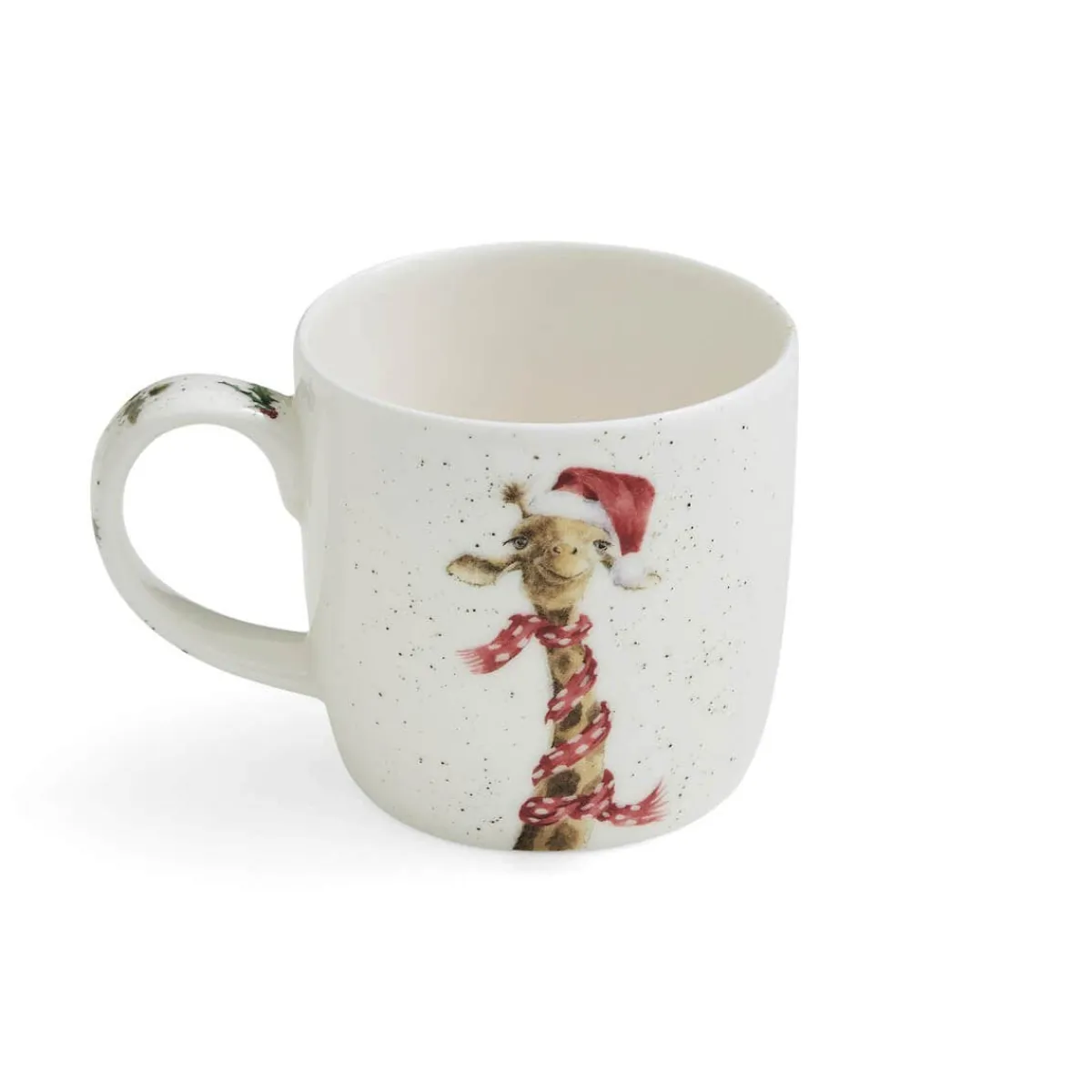 Royal Worcester Wrendale Designs Ho Ho Ho Giraffe Mug Hot