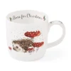 Royal Worcester Wrendale Designs Home for Christmas Mug Sale