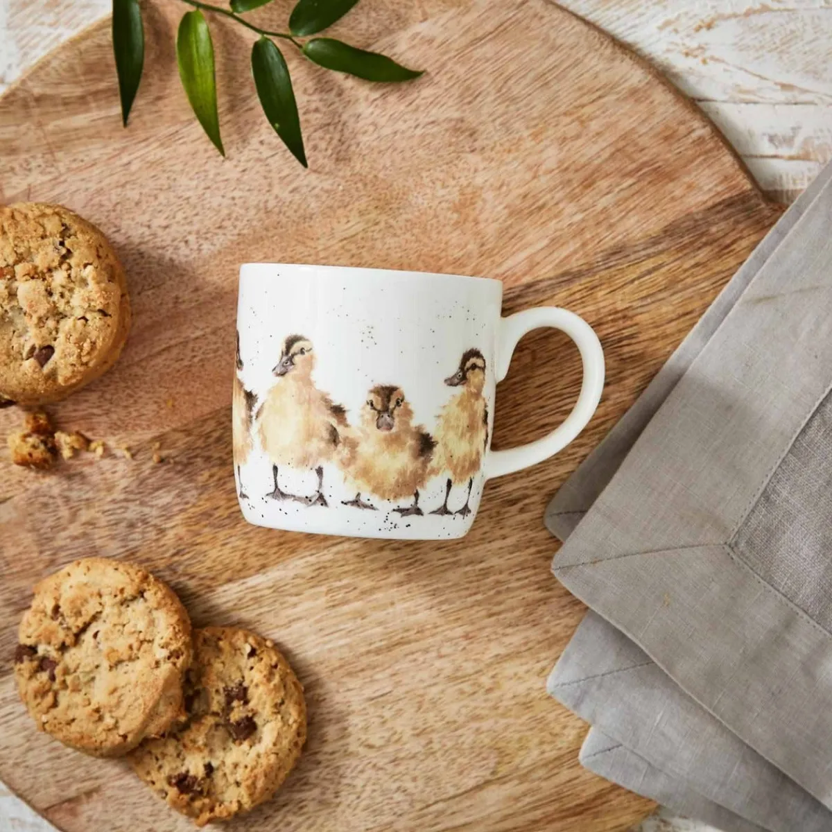 Royal Worcester Wrendale Designs Just Hatched Ducks Mug Clearance