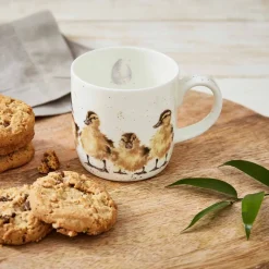 Royal Worcester Wrendale Designs Just Hatched Personalised Mug Outlet