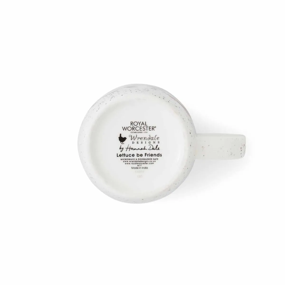 Royal Worcester Wrendale Designs Lettuce be Friends Personalised Mug Best
