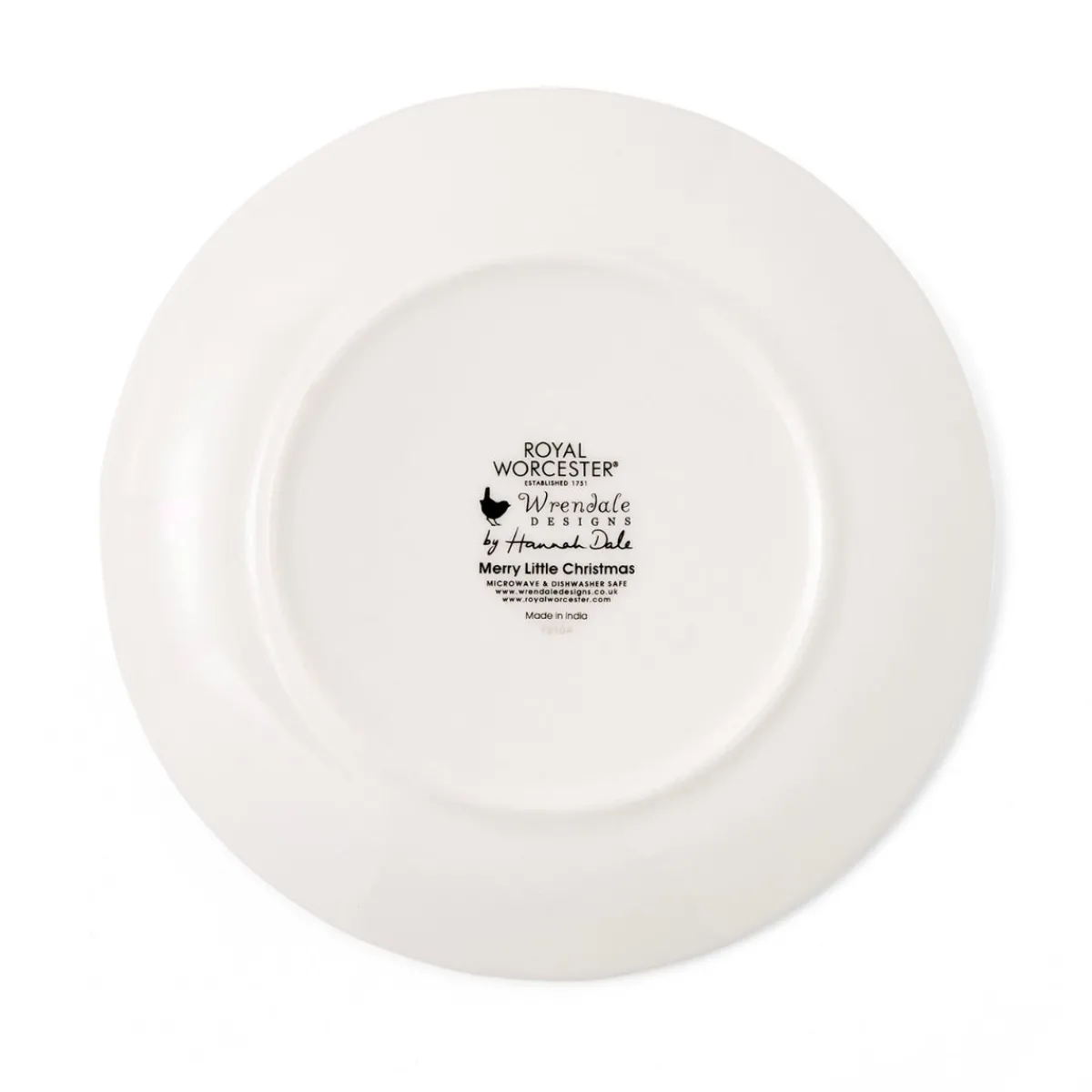 Royal Worcester Wrendale Designs Robin & Bunny Plate Set Clearance