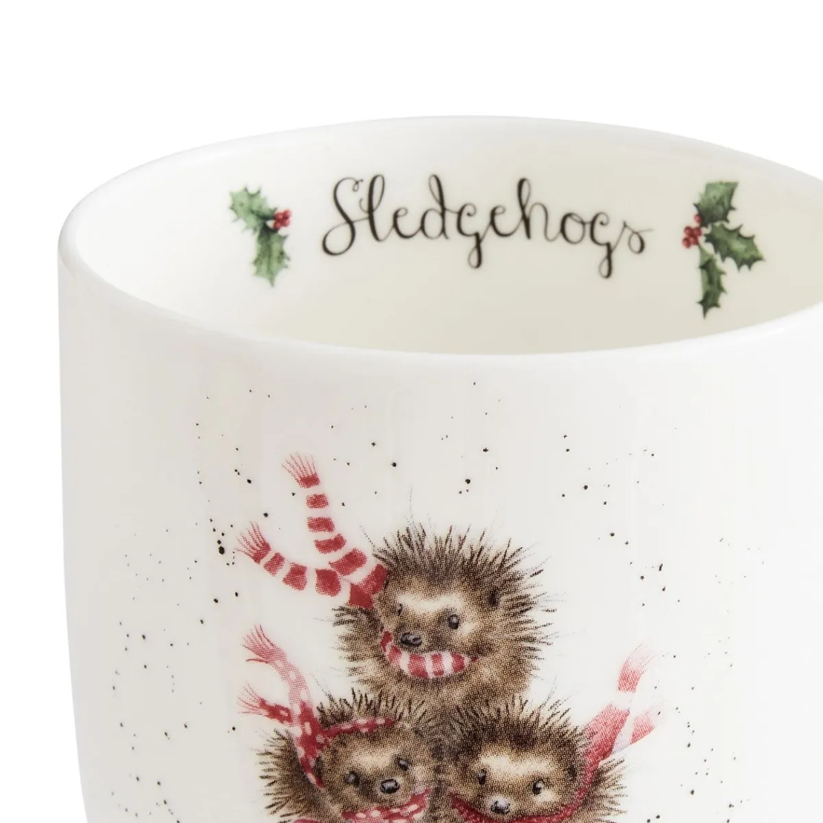 Royal Worcester Wrendale Designs Sledgehogs Mug Fashion