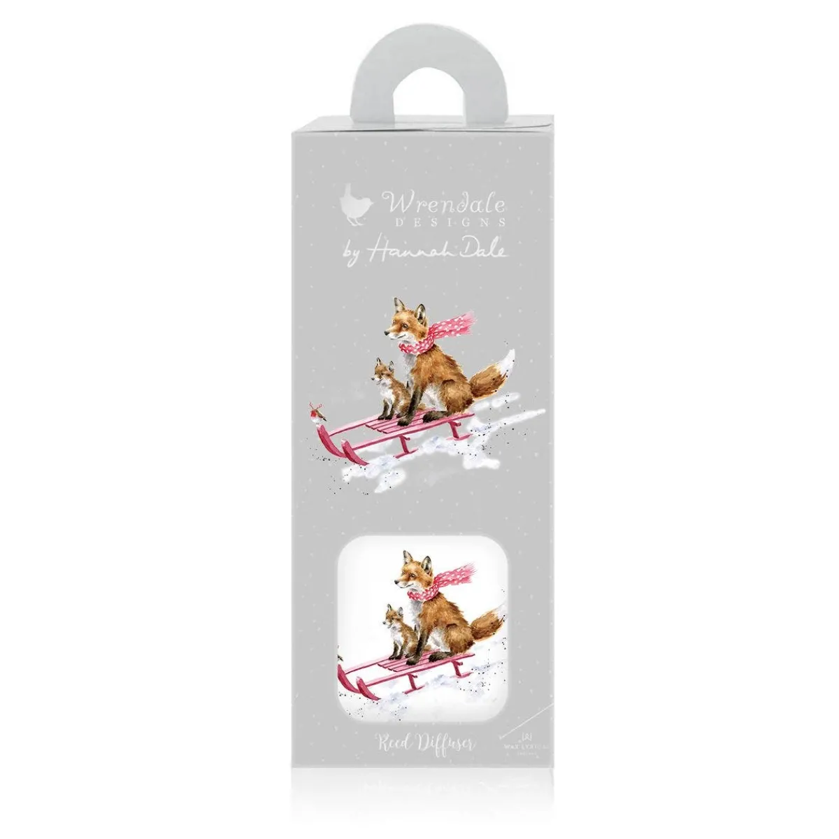 Wrendale Designs Sledging Fox Reed Diffuser Hot