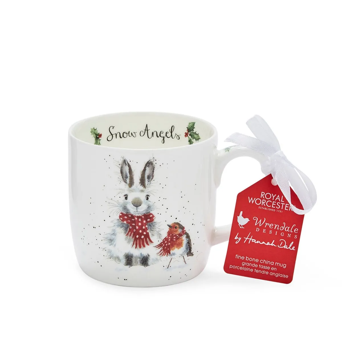 Royal Worcester Wrendale Designs Snow Angel Mug Outlet