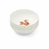 Royal Worcester Wrendale Designs Squirrel Set of 4 Bowls Hot
