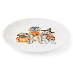 Royal Worcester Wrendale Designs Trick or Treat Coupe Plate Fashion