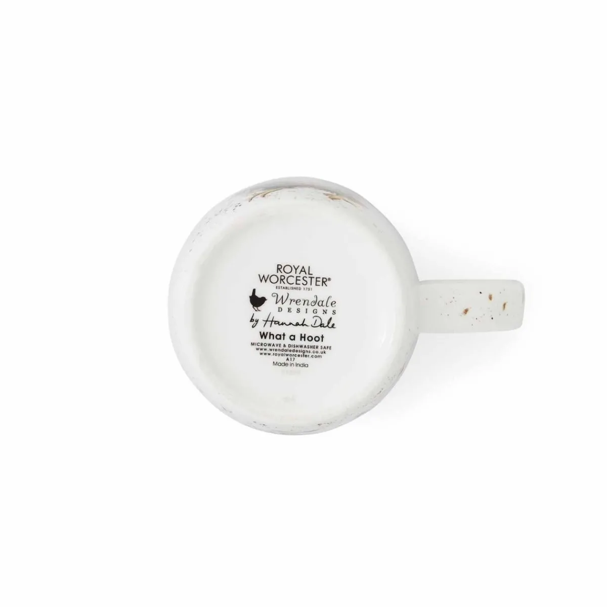 Royal Worcester Wrendale Designs What a Hoot Personalised Mug Discount